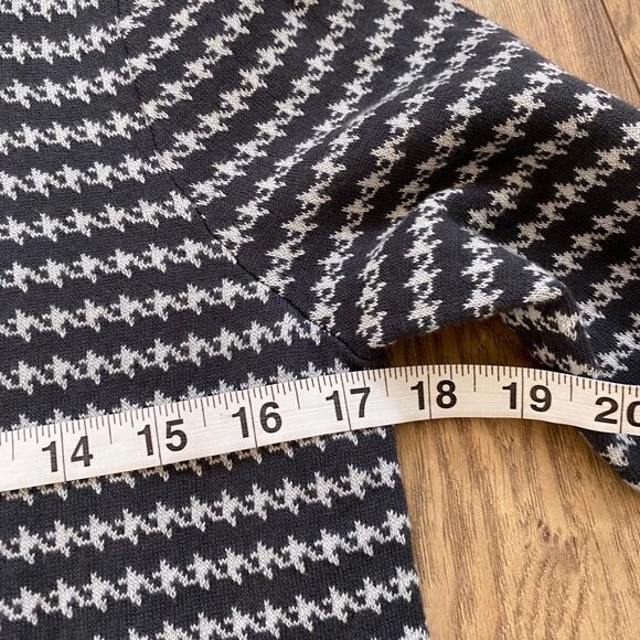 NWT LOFT Herringbone Cardigan Sweater Preppy Academia Capsule Closet S - Picture 6 of 7